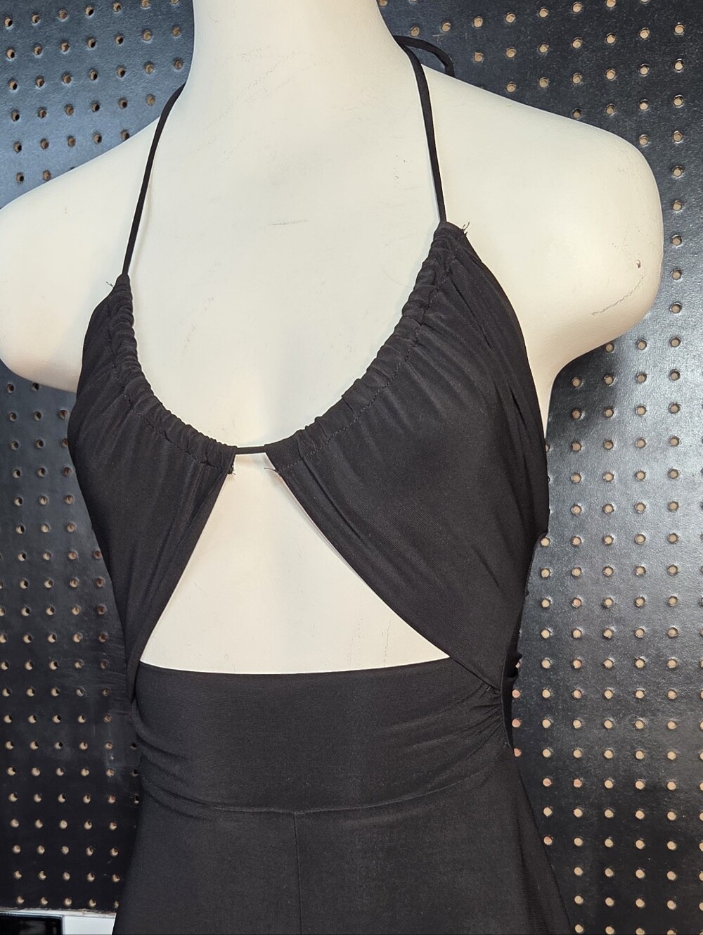 Windsor Black Halter Top Jumper Sz S - Picture 2 of 7